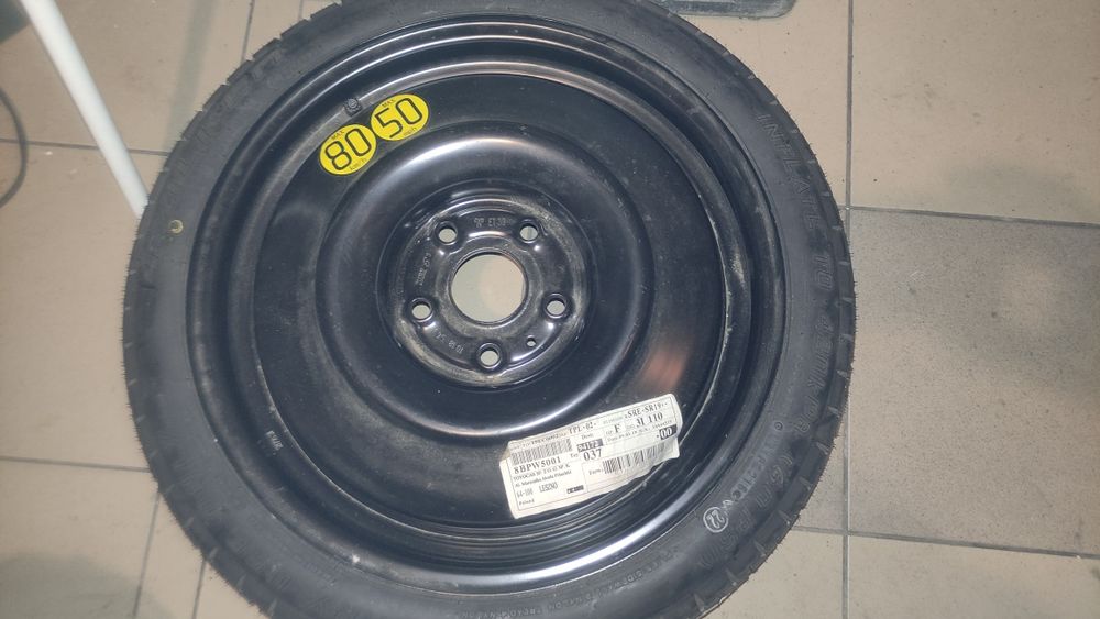 Koło dojazdowe do toyoty