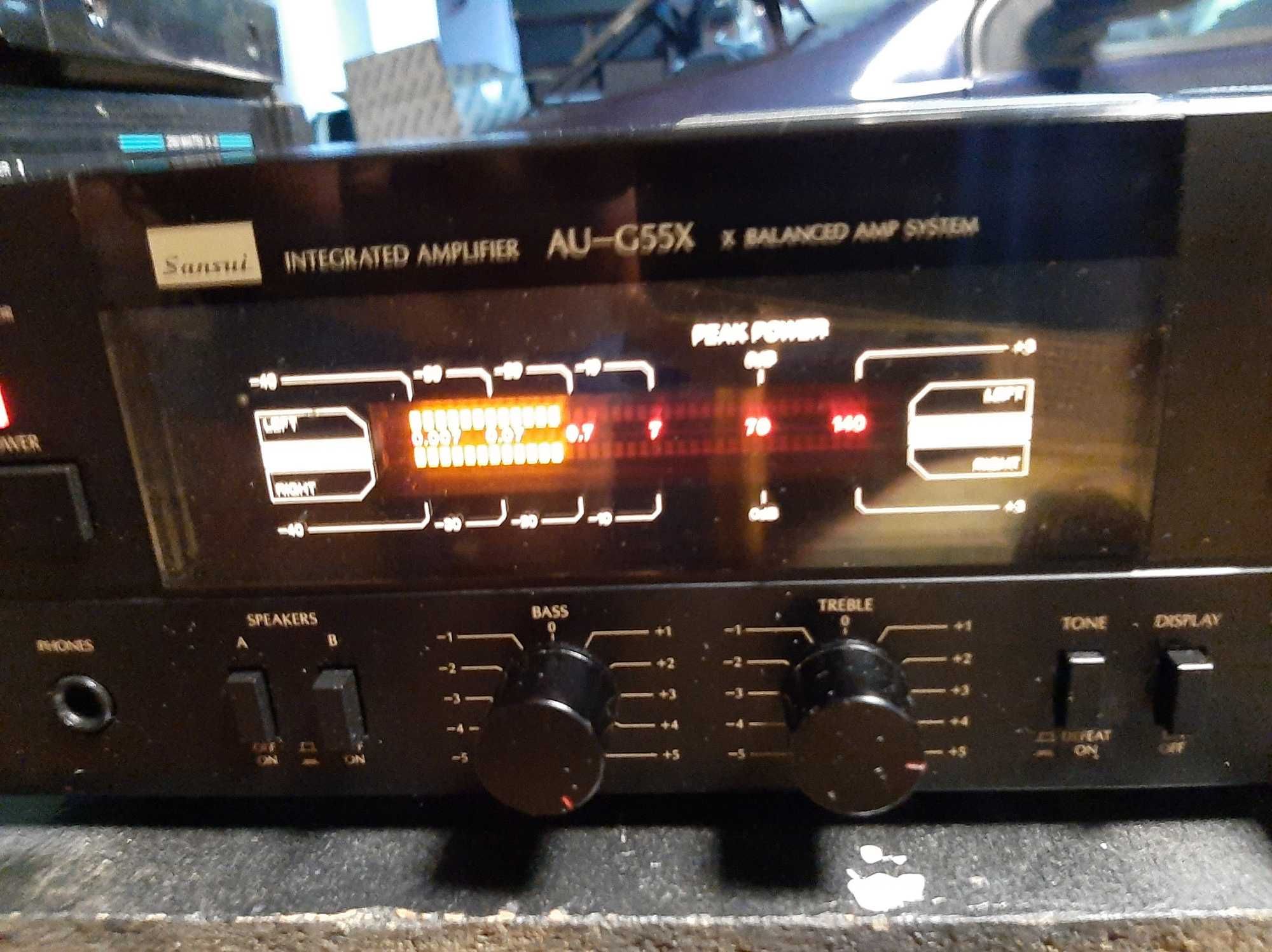 Amplificador Sansui-AU-G55X irrepreensível