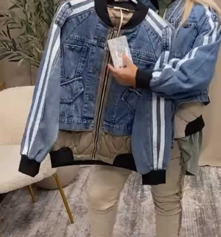 Kurtka aqua limone NOWA UNI