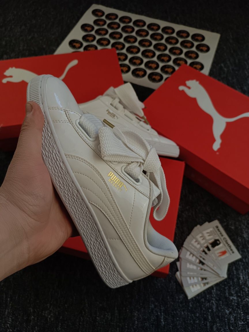 ОРИГІНАЛ!!! Кросівки Puma Basket Heart Patent