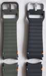 Samsung pasek Sport Band Galaxy Watch 7/6/5/4 20mm S/M zielony szary