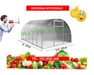 szklarnia ogrodowa, tunel ogrodowy z poliweglanu 3x4m, 3x6m,.3 GRATISY