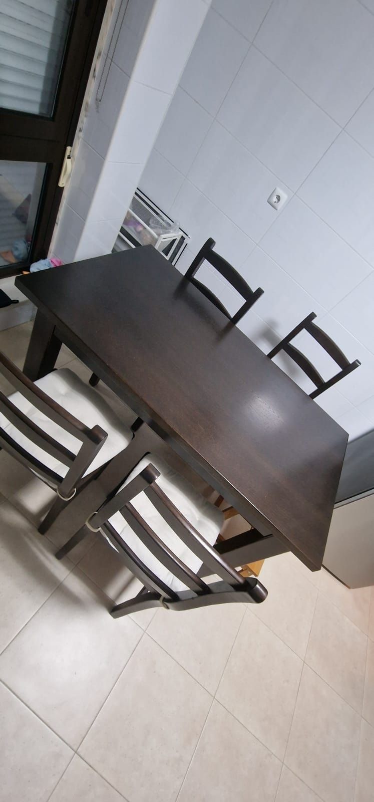 Mesa de cozinha carvalho