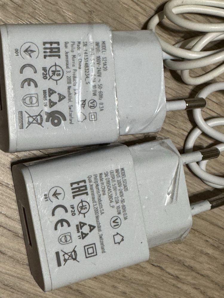 Комплект зарядка + кабель MicroUSB