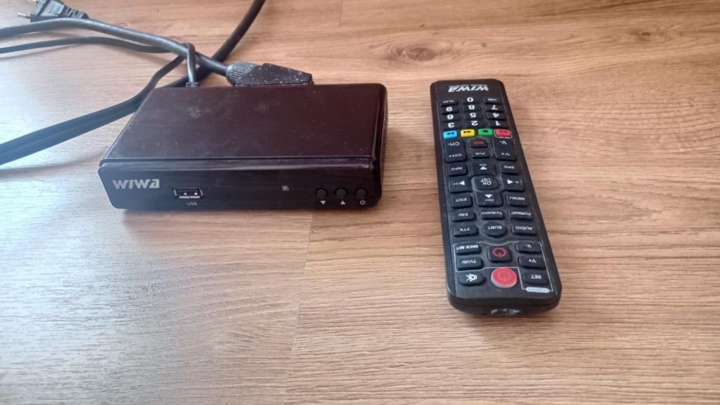 Tuner dekoder tv WIWA H.265 LITE DVB T2 HEVC + pilot