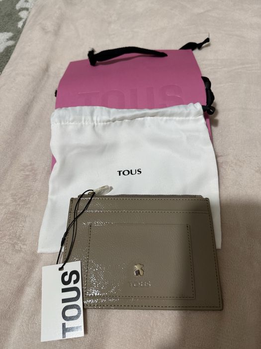 Porta cartões da tous novo com etiqueta