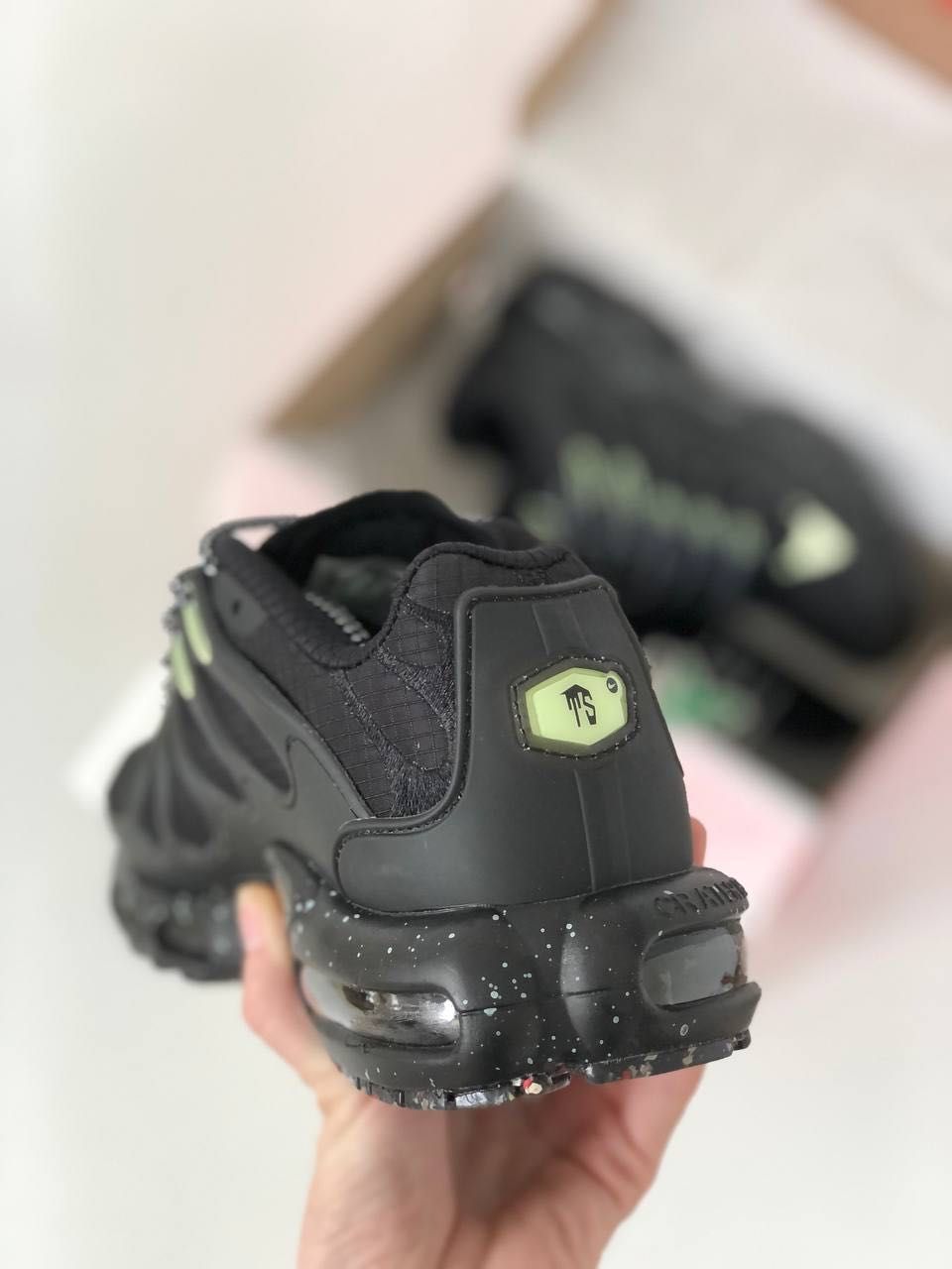 Мужские кроссовки Nike Air Max Tn Terrascape Black Green. 40-45