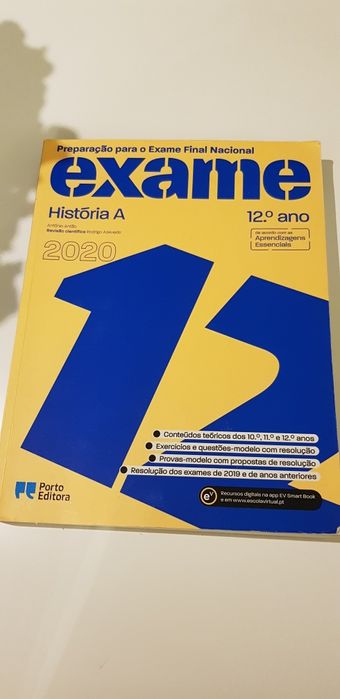 Livro preparação para exame nacional História A 12 ano