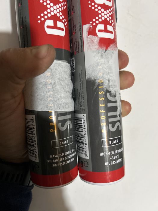 Sylikon cx80 3szt szary 5szt czarny