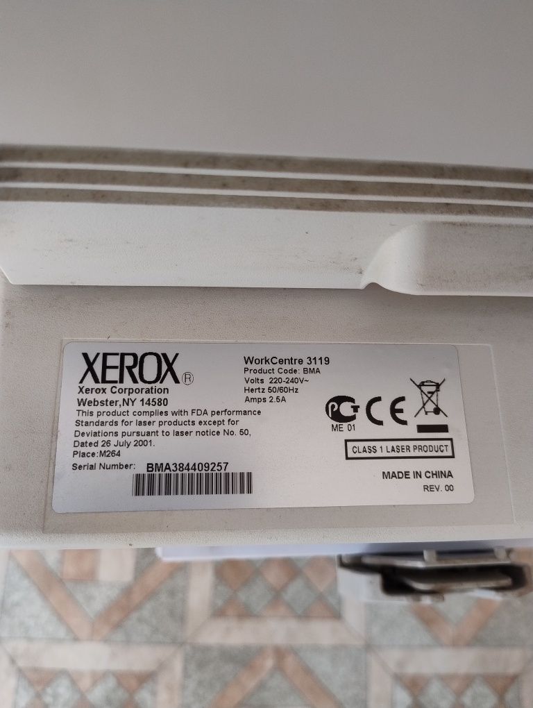 Xerox WorkCentre 3119-  лазерный принтер,  сканер, копир.