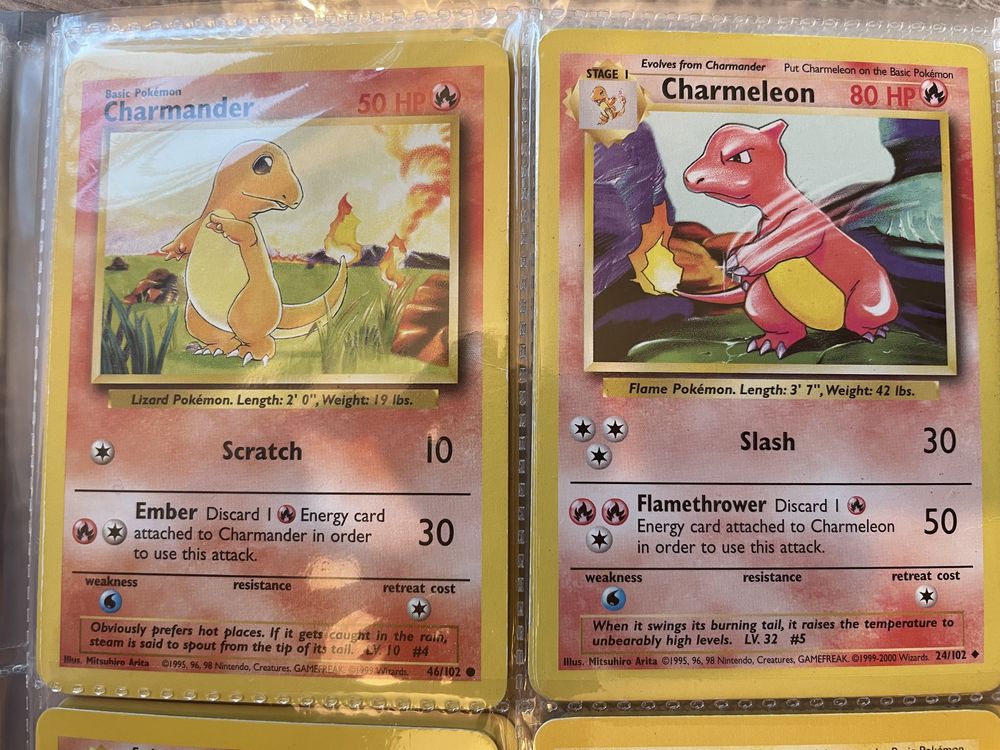 Najrzadsza karta Charizard Holo 4/102