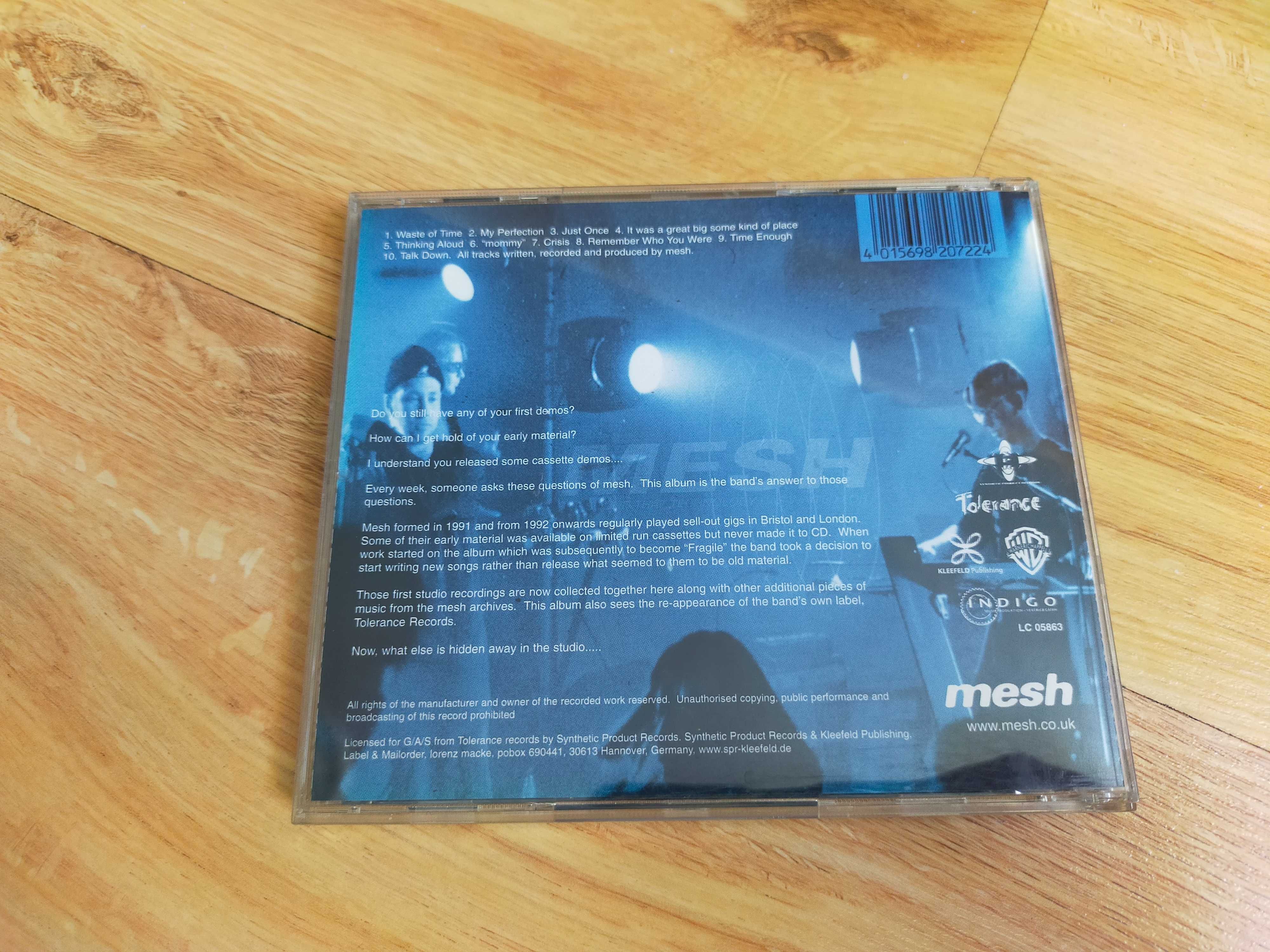 MESH - Orginal 91-93 CD. Jak Nowa !