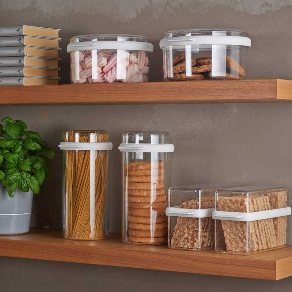 Pojemnik na żywność okrągły Mepal Stora 1,5 l - white