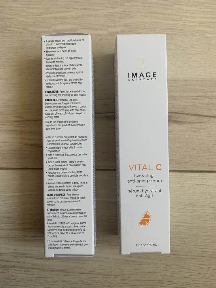 Image Skincare Vital C Hydrating Anti-aging Serum, сыворотка, 50 мл