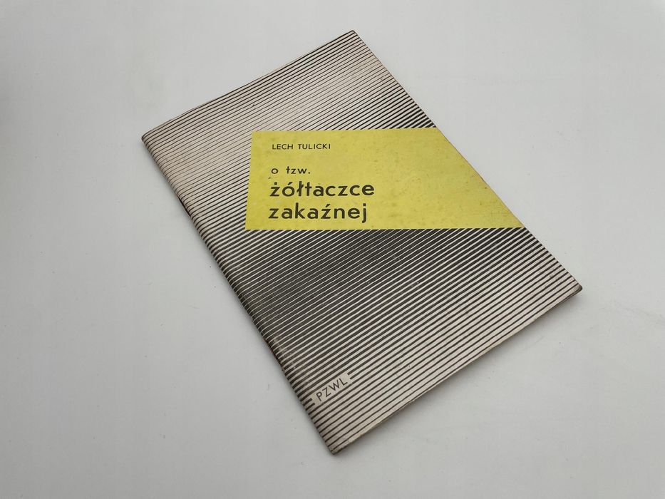 O Tzw.żółtaczce Zakaźnej Lech Tulicki X13569