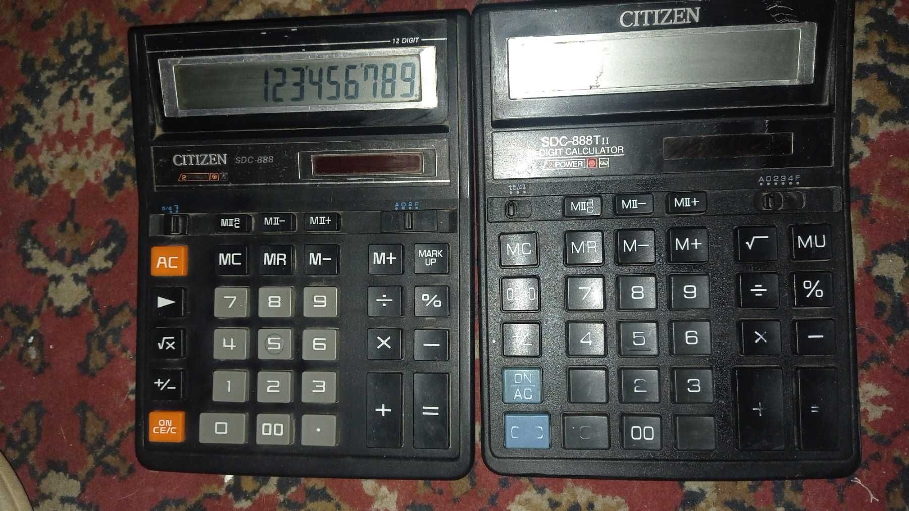 Калькулятор в рабочем состоянии