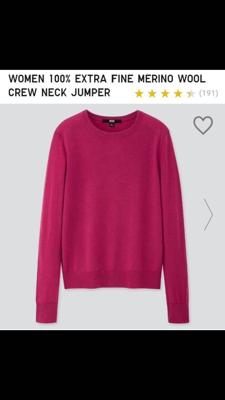 Світер/джемпер Uniqlo мерінос 100%