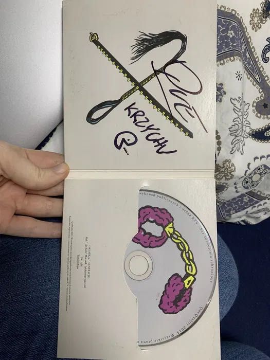 Quebonafide Erotyka z autografem Que i KrzyKrzysztofa CD podpisy