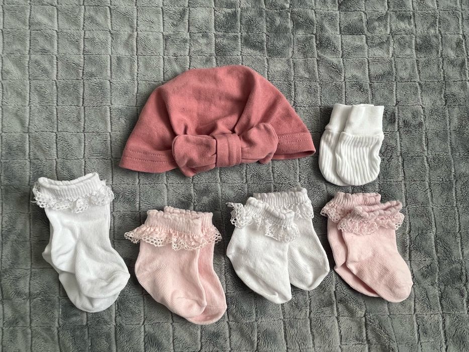 Zestaw ubranek r. 56 Next, SMYK i inne