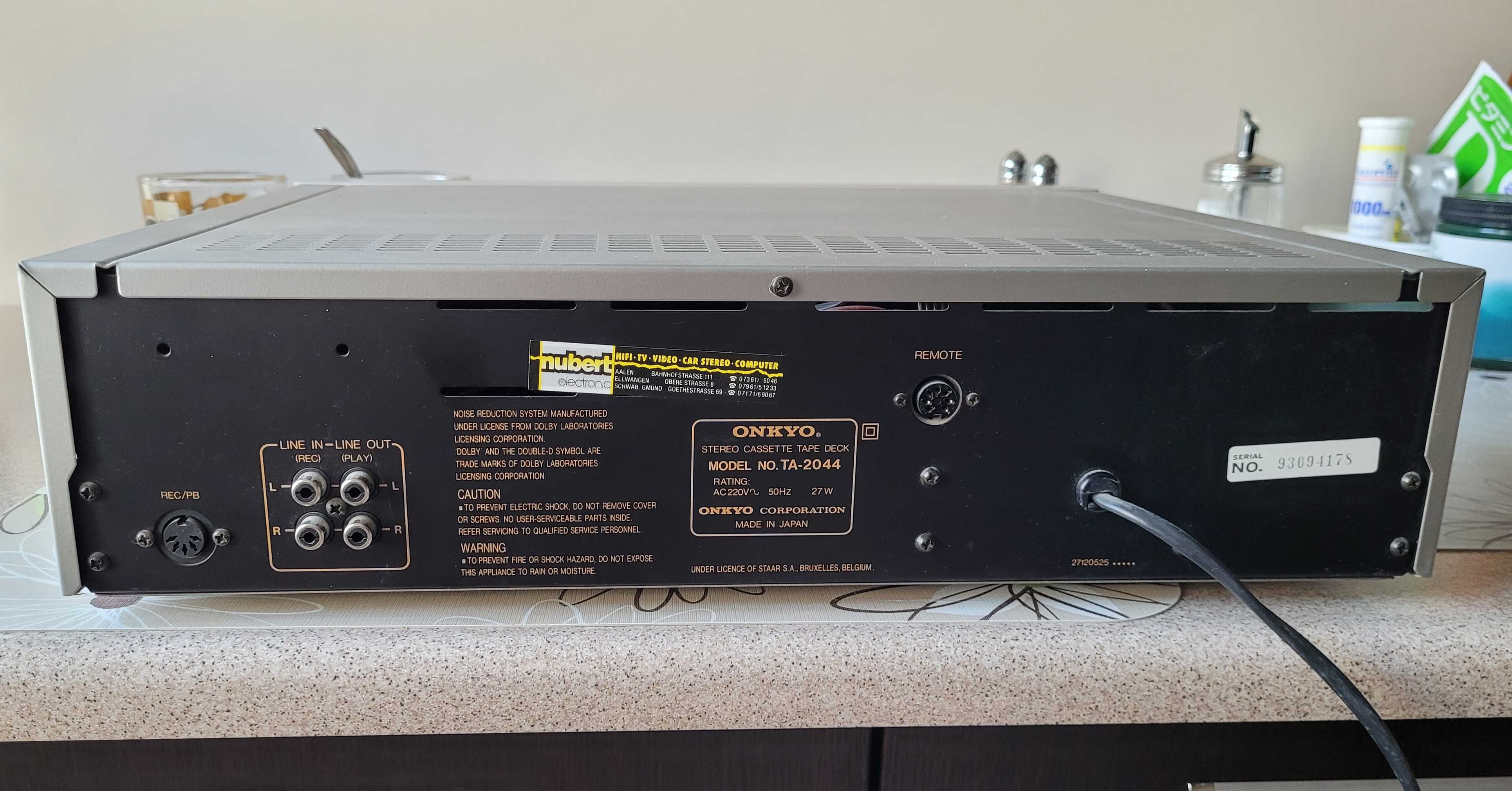 Deck ONKYO TA-2044 japan HI FI vintage magnetofon