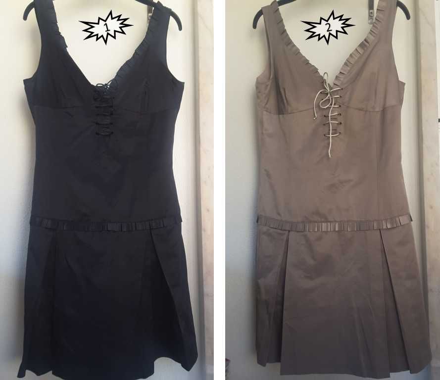 Vestidos Globe (1 Preto/ 1 Creme) (Como NOVOS!) - 45€/cada!