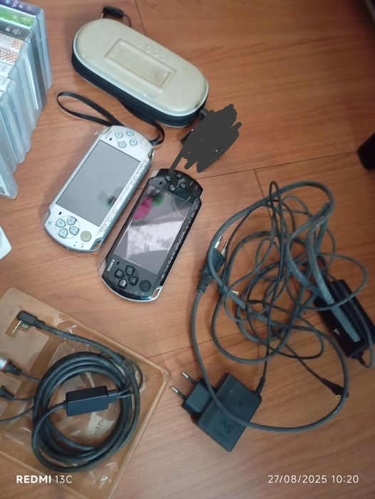 2psp com jogos e acessórios