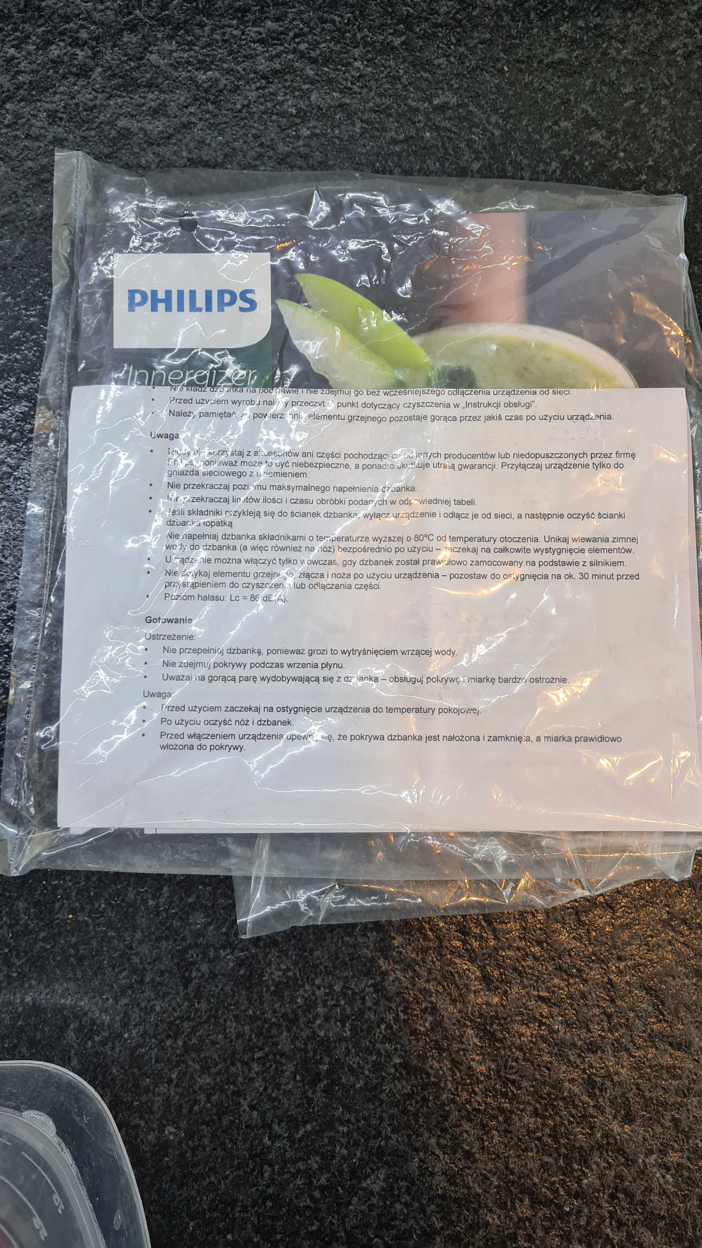 Blender kielichowy Philips Innergizer 45000 obr/mn wyciszony podw pokr