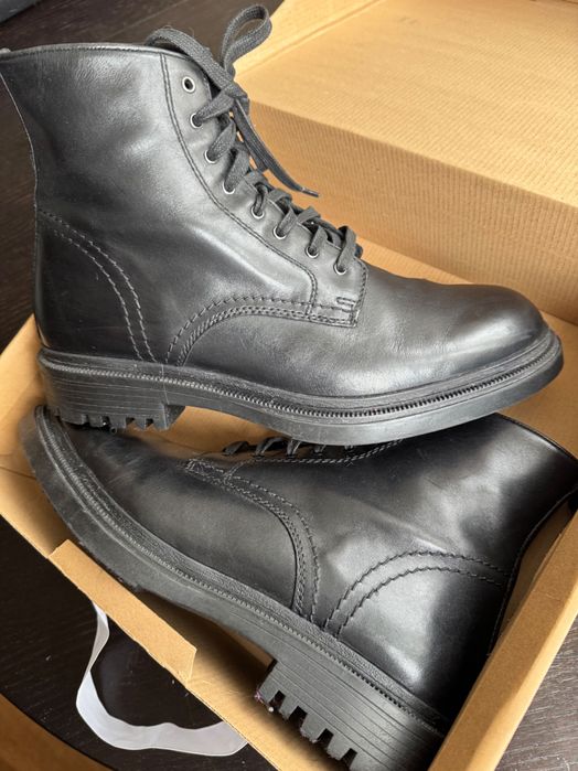 Черевики чоловічі шкіряні Zara