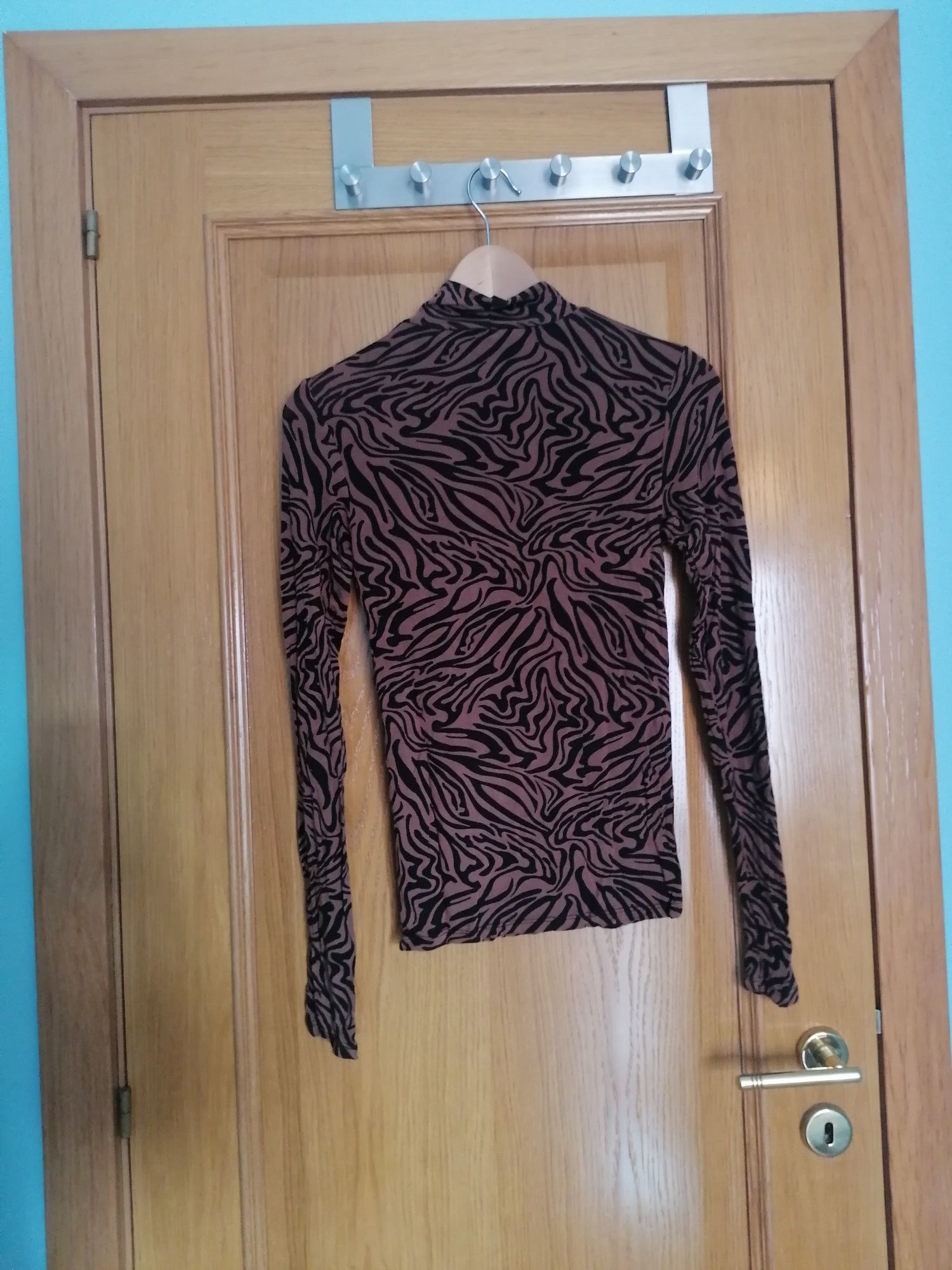 Blusa stradivarius de meia gola