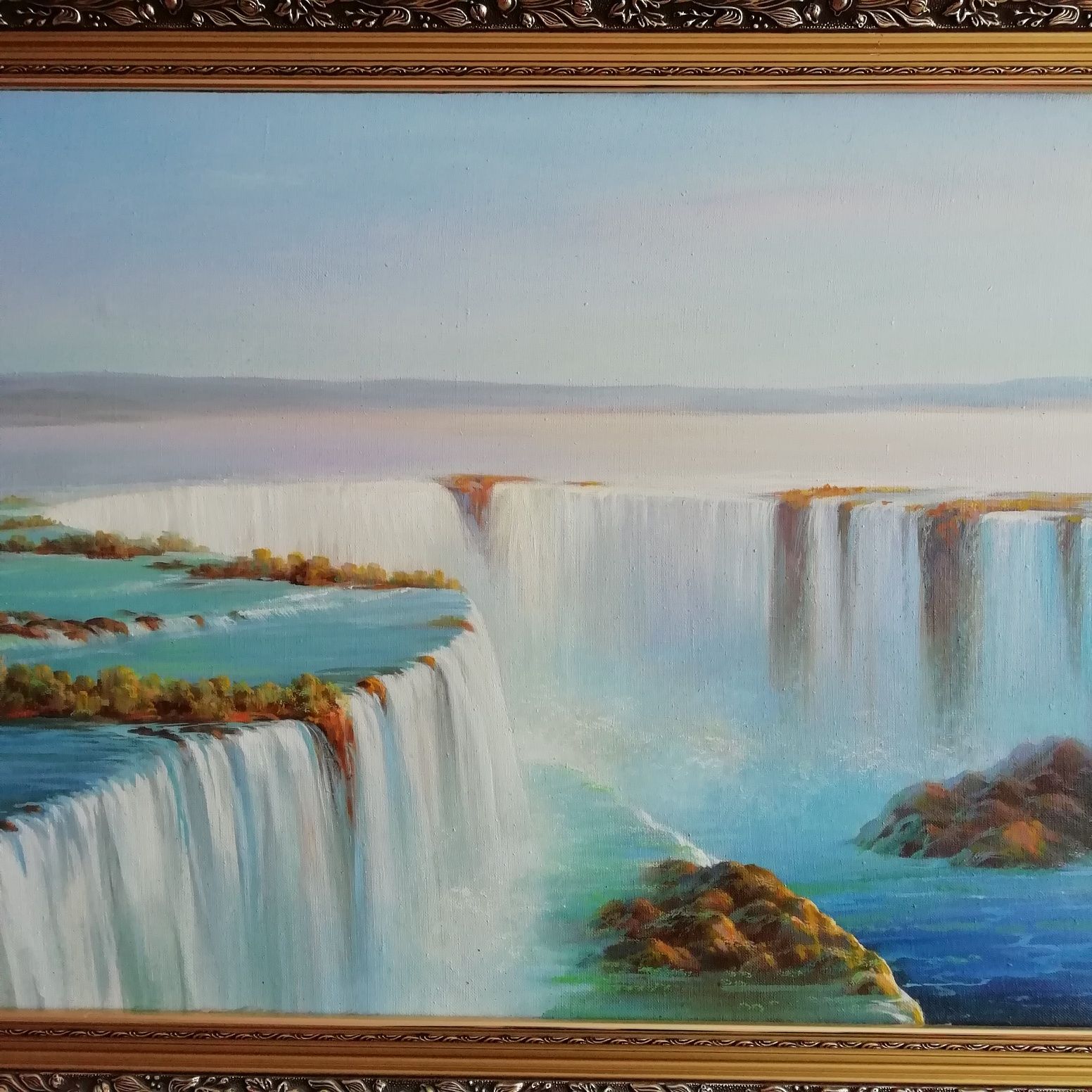 Картина олією "Водоспад"
