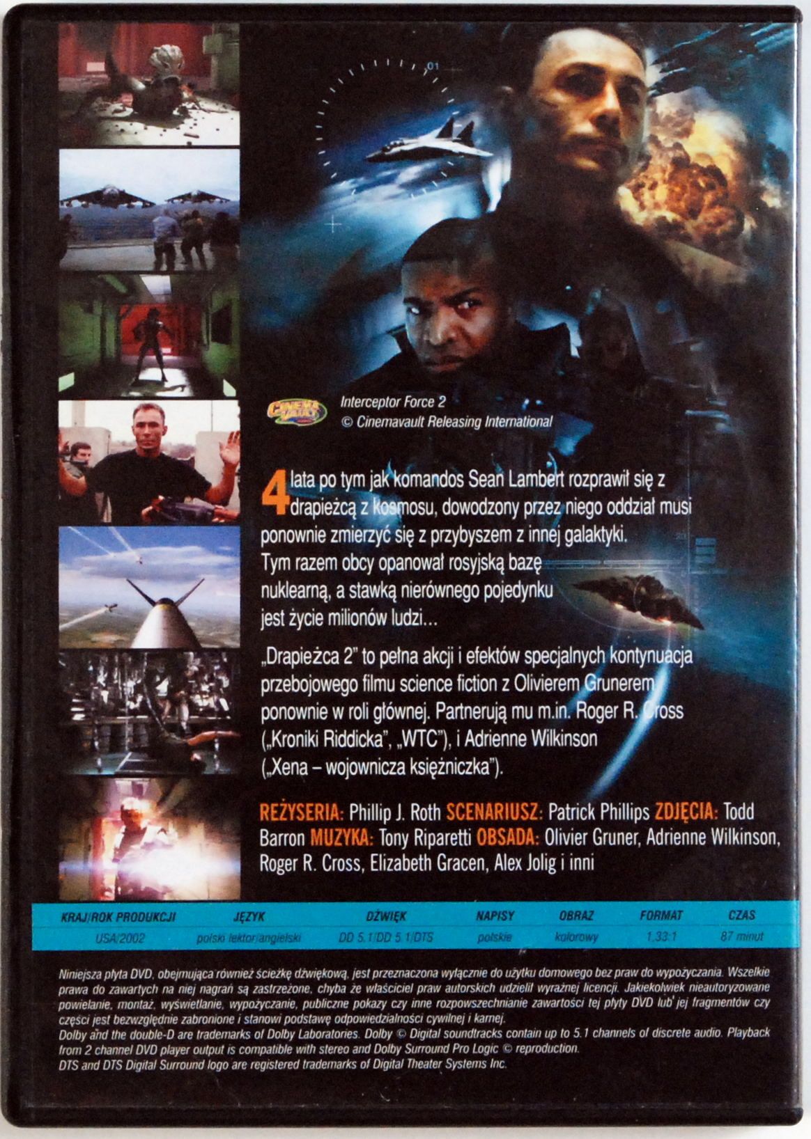 DVD Drapieżca 2 Powrót (IDG)