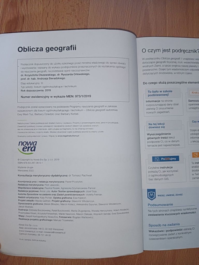 Oblicza geografii 1 zakres rozszerzony