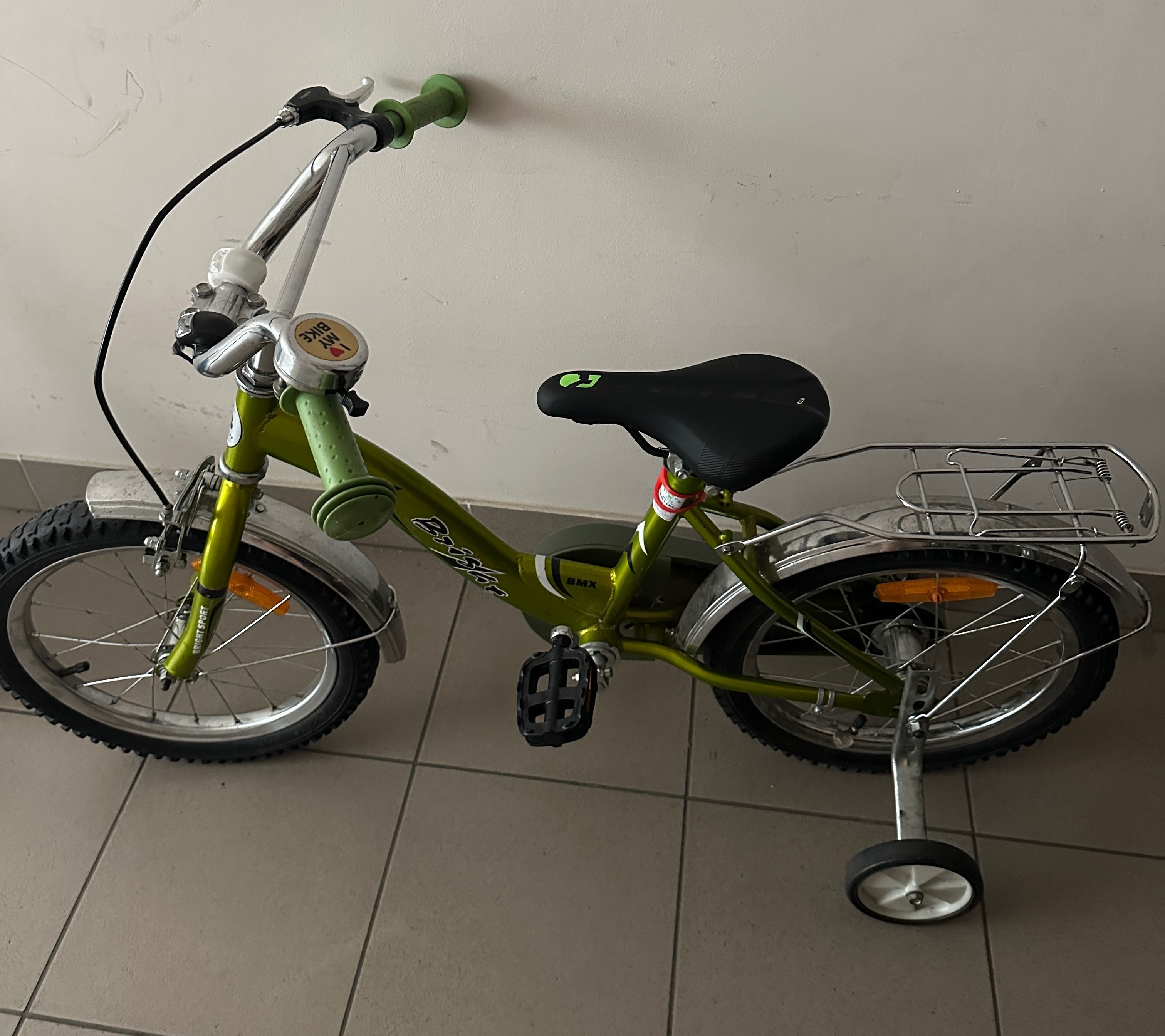 Rowerek Bmx Bright Zielony 16 cali