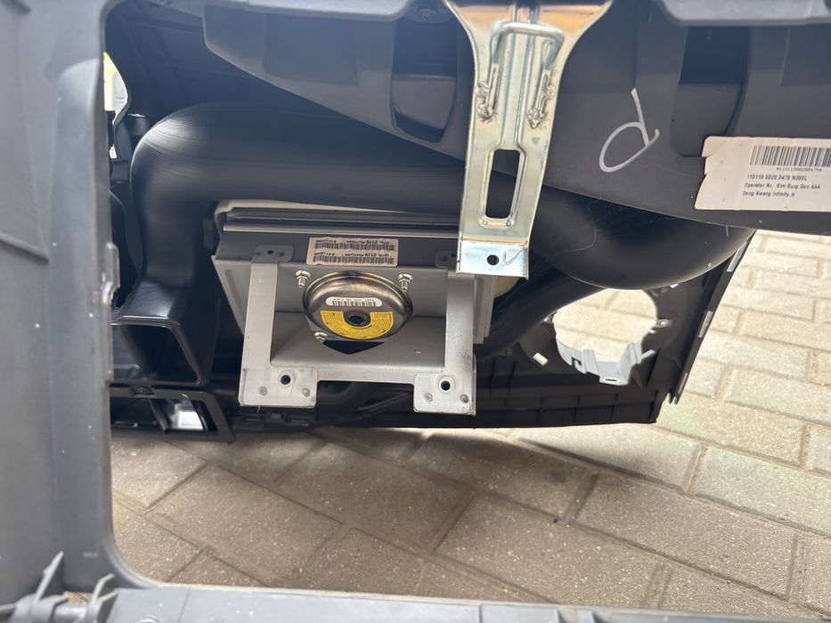 Deska rozdzielcza kokpit airbag pasażera Chevrolet spark m300 09-