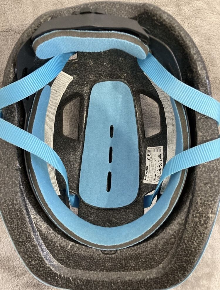 Kask dzieciecy na rower, decathlon kask 53-56, b’twin kask s dzieciecy