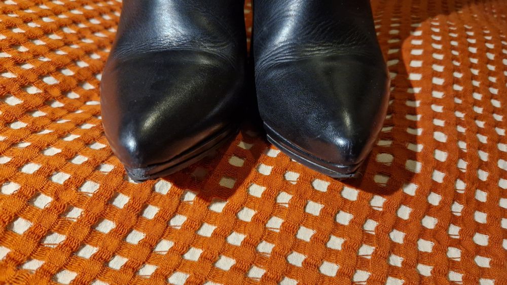 Czarne botki Lasocki 38