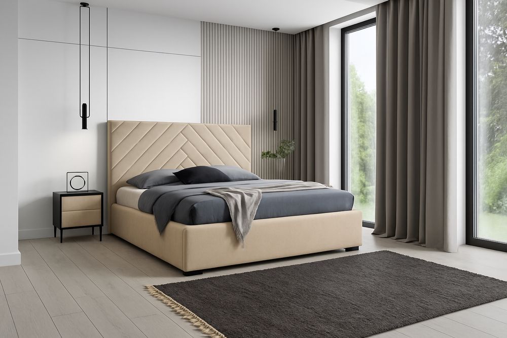 Łóżko CARLOS 120, 140, 160, 180 metal PRODUCENT dostawa 17 dni