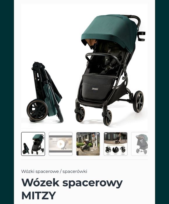 Wózek kinderkraft Mitzy select NOWY