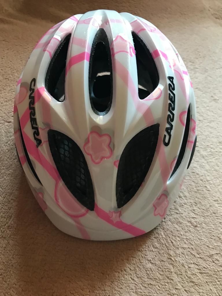 Kask rowerowy carrera dla dziewczynki