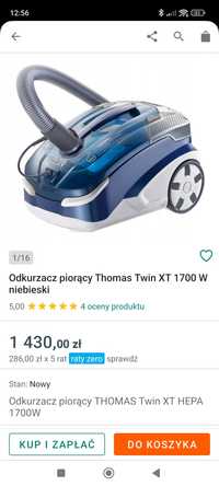 Odkurzacz piorący