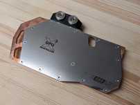 Водоблок охлаждение для видеокарты gtx 680 медный heatkiller