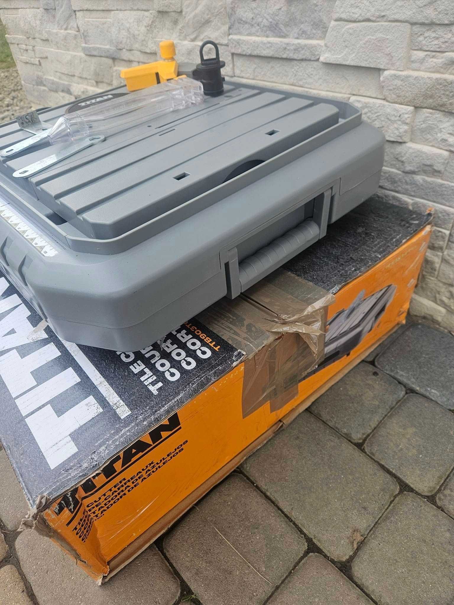 Titan TTB336TCB 500W Przecinarka do płytek na mokro 230V