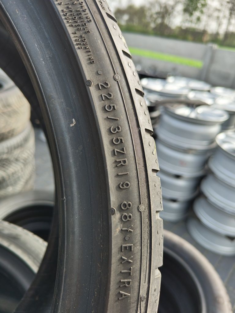 Opony Nokian 225 35 R19 okolice 6mm 2019rok