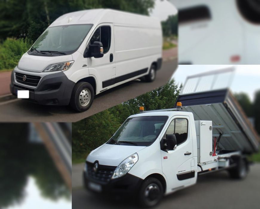 Przewóz / Przeprowadzki – Fiat Ducato Blaszak, Renault Wywrotka 3,5t