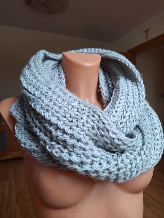 Super szary Komin dl.2×88 cm × 33 cm