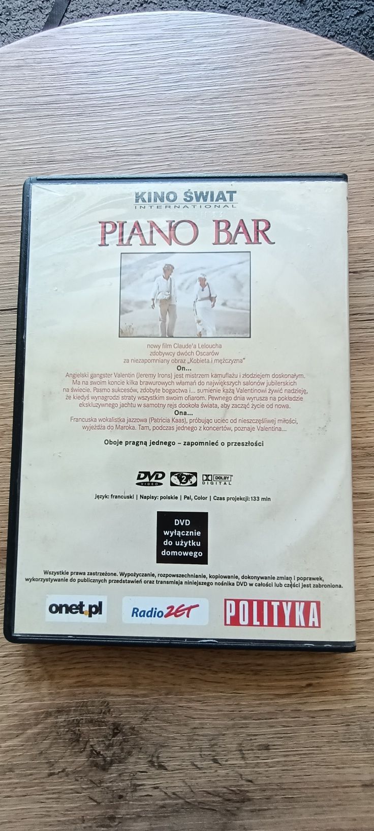 Film DVD "Piano bar"