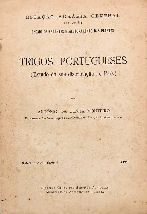 Trigos Portugueses - António da Cunha Monteiro