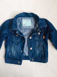 Куртка джинсова дитяча на 6-9 місяців