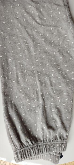 Spodnie welurowe damskie rozmiar S