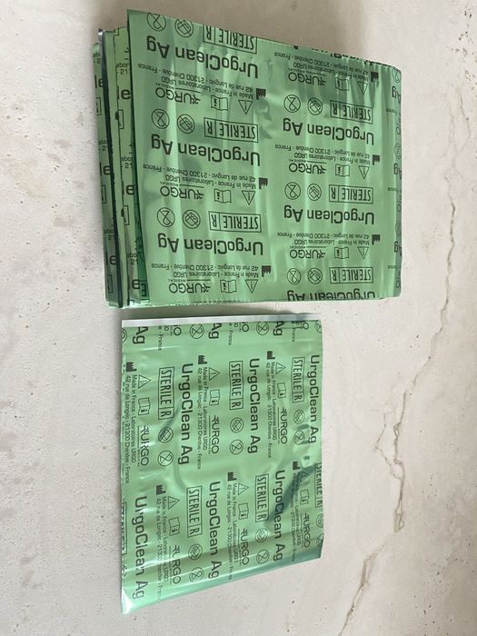 Plastry z srebrem UrgoClean Ag 6x6 20 szt